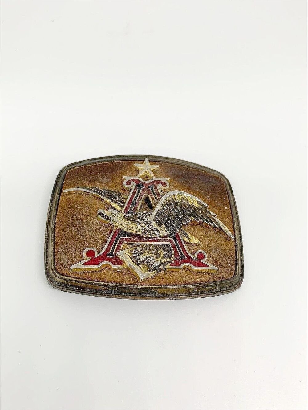 Vintage 1979 Anheuser-Busch Eagle Belt Buckle